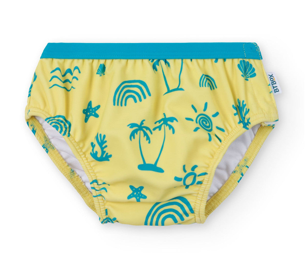 Bañador Pañal BTBOX - Neon Palms