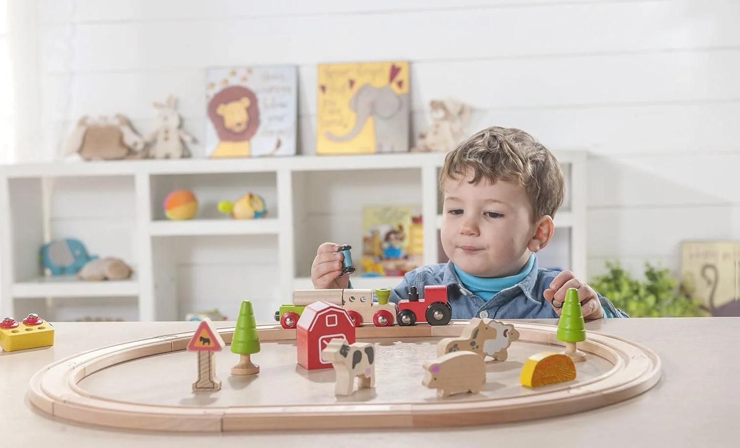 Tren de la Granja de Madera - EverEarth
