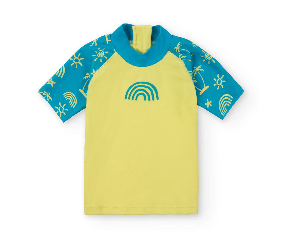 Camiseta protección solar UPF 50+ BTBOX - Neon Palms