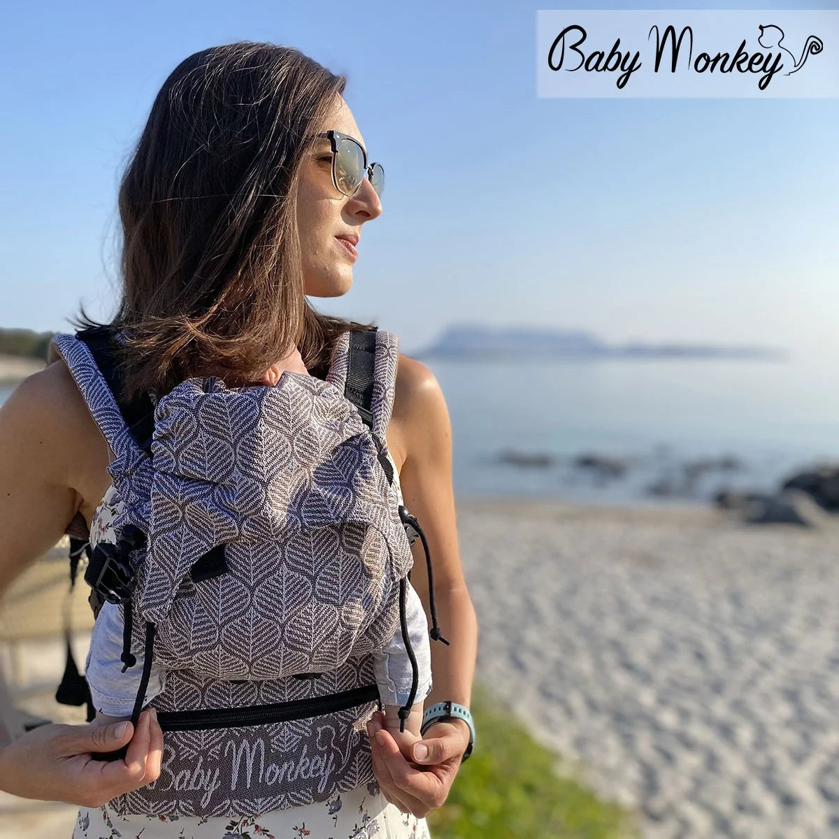 Mochila Portabebés Ergonómica Evolutiva Regolo BabyMonkey