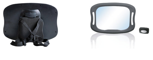 Espejo para el coche orientable con luz
