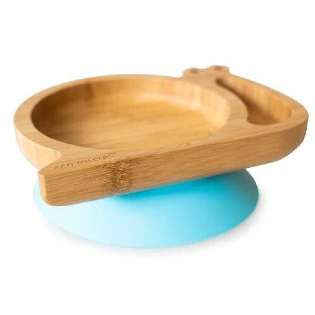 Platos de Bambu con ventosa  Eco Rascals - Caracol