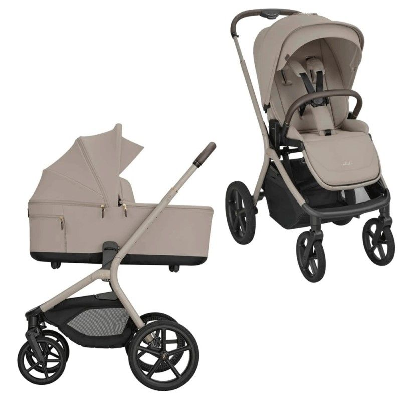 Kikkaboo Goya Platinum – Cochecito de Bebé 2 en 1 desde el Nacimiento