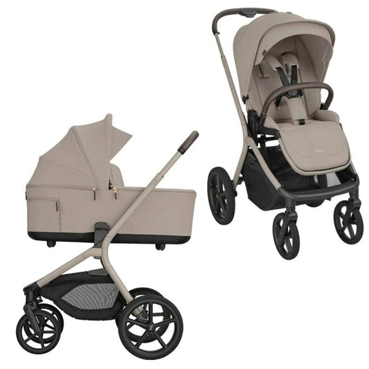 Kikkaboo Goya Platinum – Cochecito de Bebé 2 en 1 desde el Nacimiento