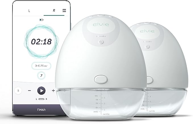 Sacaleches Eléctrico Manos Libres y Silencioso Elvie Pump