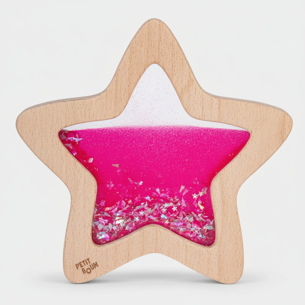 Estrella Sensorial Petit Boum - Rosa