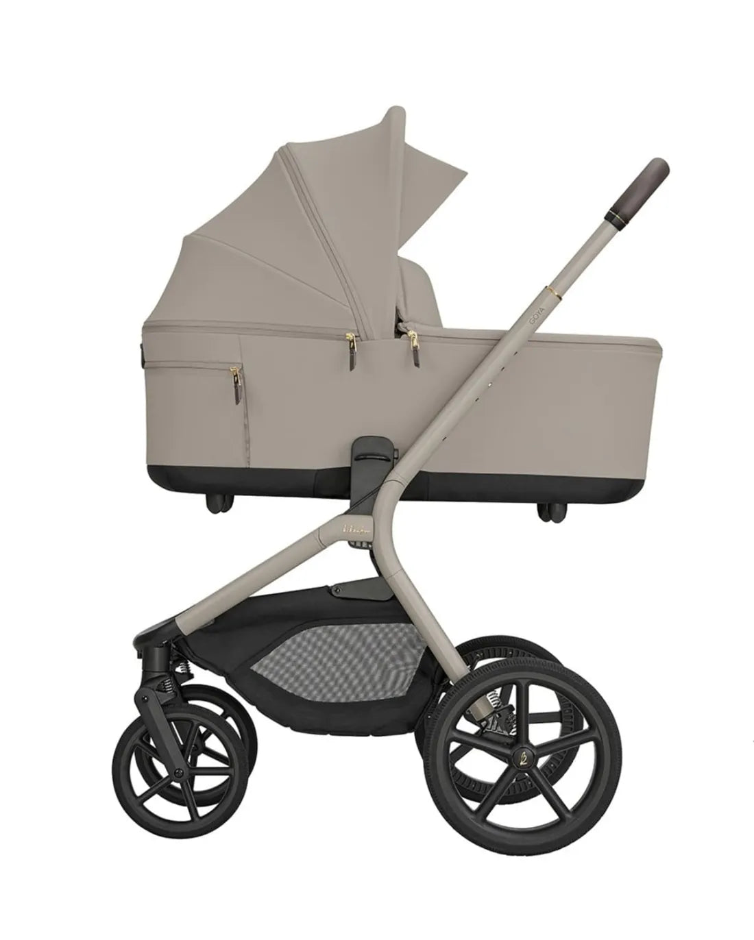 Kikkaboo Goya Platinum – Cochecito de Bebé 2 en 1 desde el Nacimiento