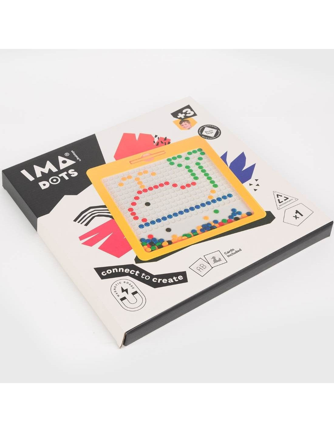 Imadots de Imanix: tablero de mosaicos magnéticos
