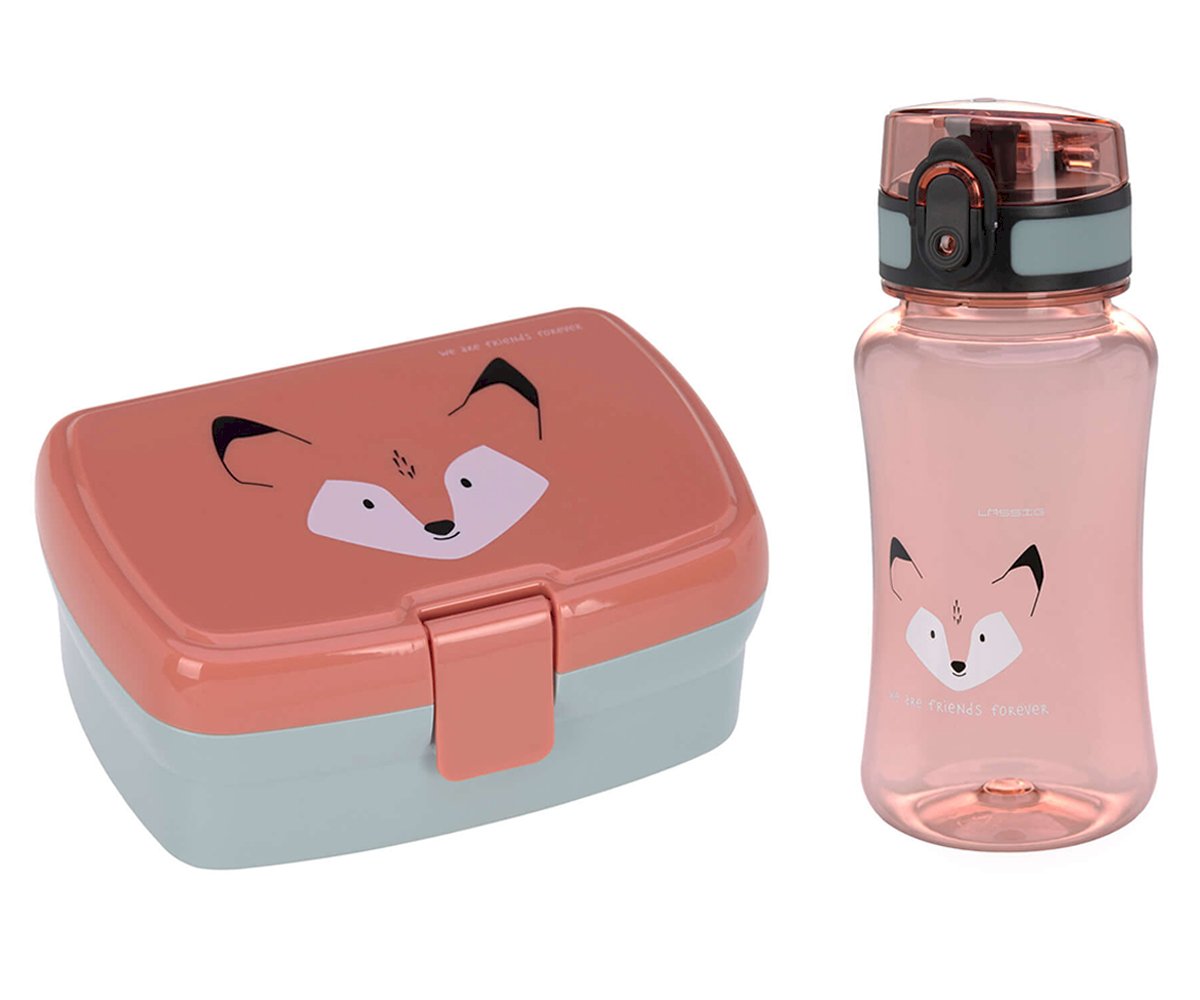 Pack Botella y Fiambrera Infantil LÄSSIG