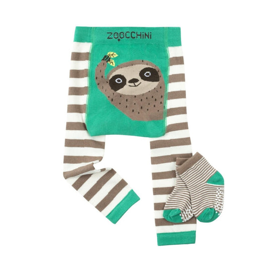 Pack leggins + calcetines Zoocchini - Perezoso