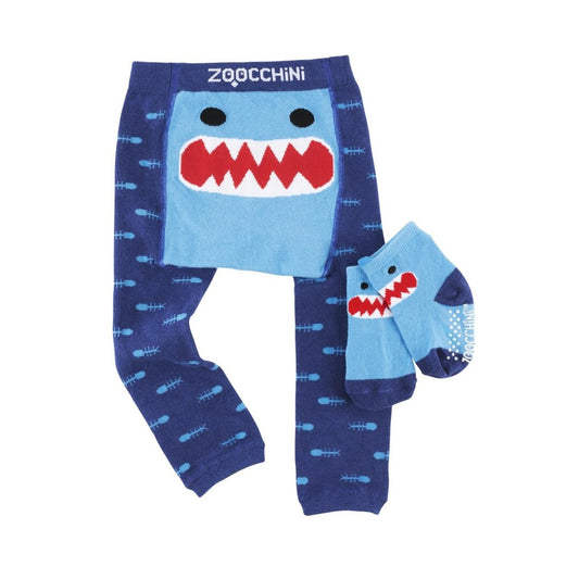 Pack leggins + calcetines Zoocchini - Tiburón