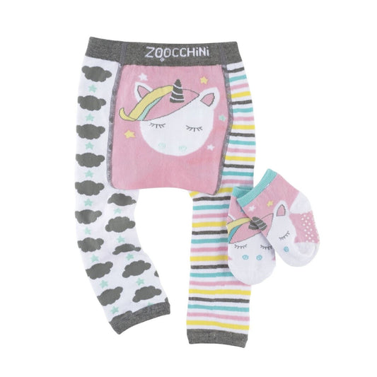 Pack leggins + calcetines Zoocchini - Unicornio