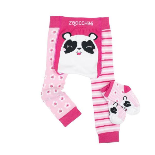 Pack leggins + calcetines Zoocchini - Panda