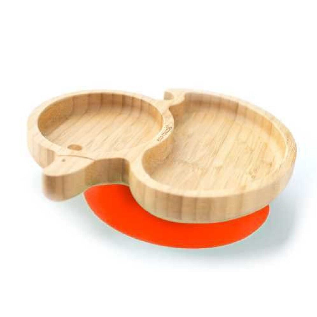 Plato de Bambú con ventosa Eco Rascals - Pato