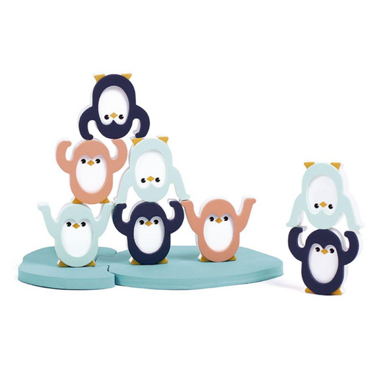 Juego equiligrio pingüinos - Ludi