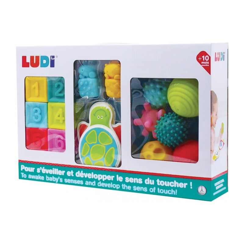 Set Sensorial Bebé 16 Piezas - Ludi
