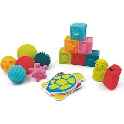 Set Sensorial Bebé 16 Piezas - Ludi