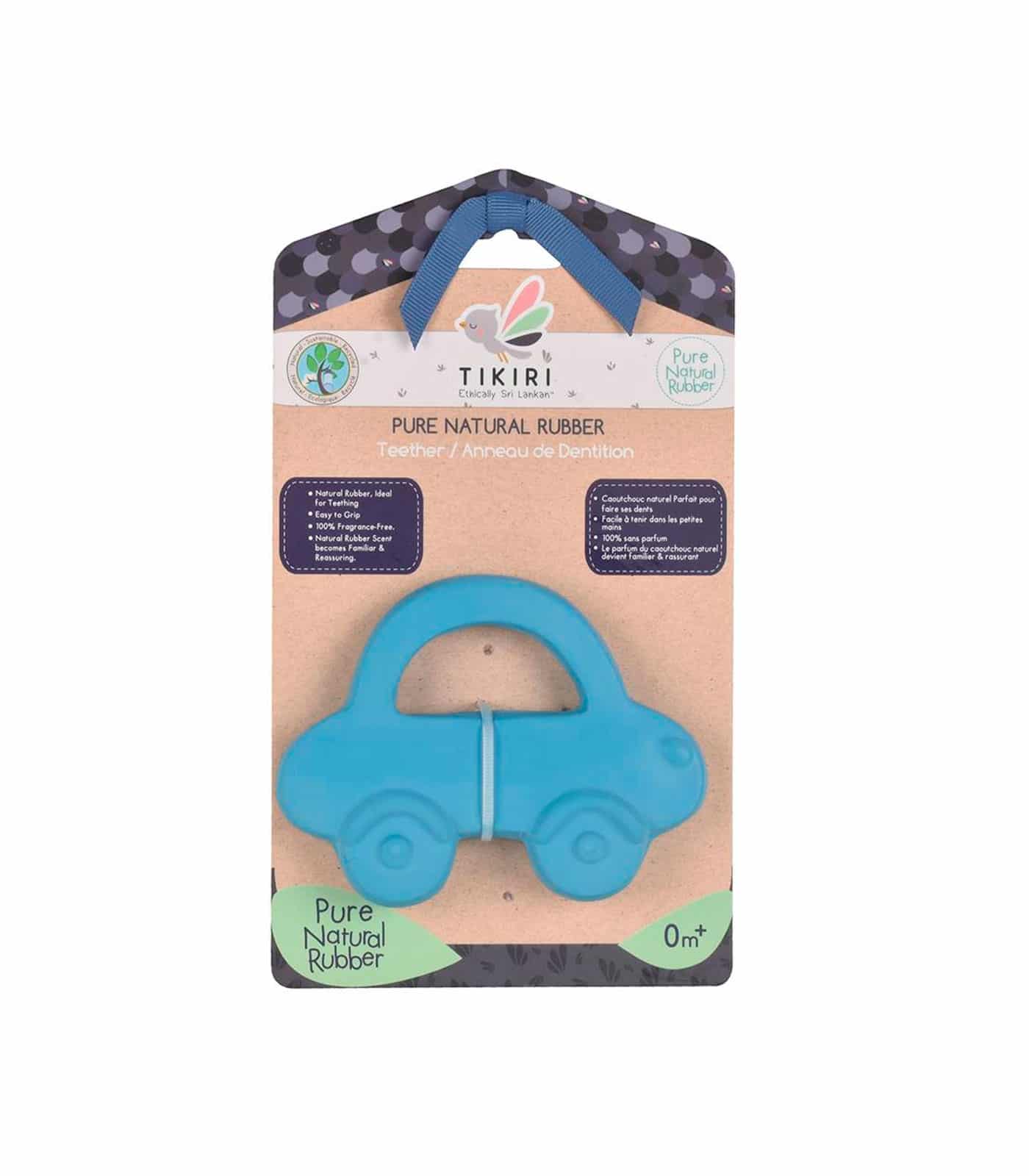 Mordedor de Caucho Natural para Bebés - Tikiri