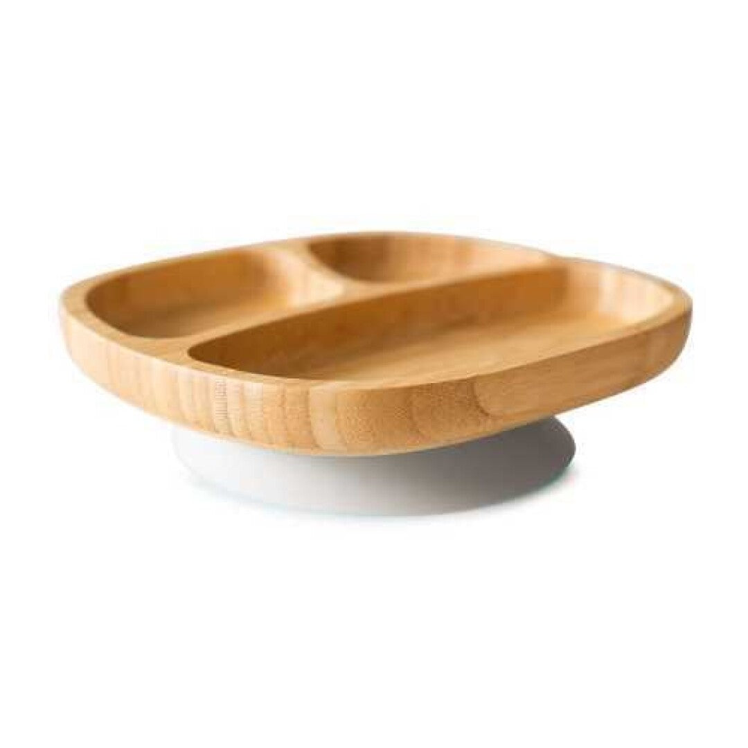 Plato de Bambú con ventosa Eco Rascals -  Toddler 3 compartimentos