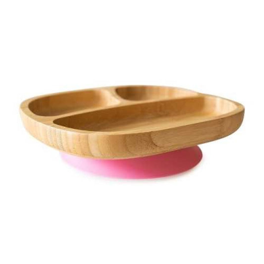 Plato de Bambú con ventosa Eco Rascals -  Toddler 3 compartimentos