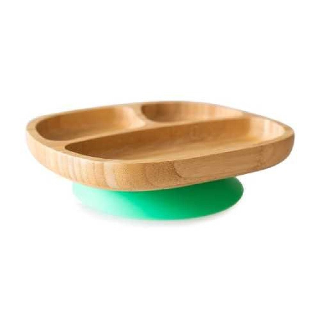 Plato de Bambú con ventosa Eco Rascals -  Toddler 3 compartimentos