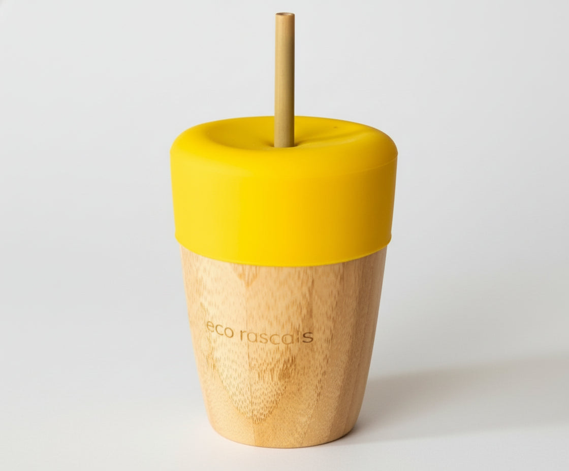 Vaso Eco Rascals con pajita