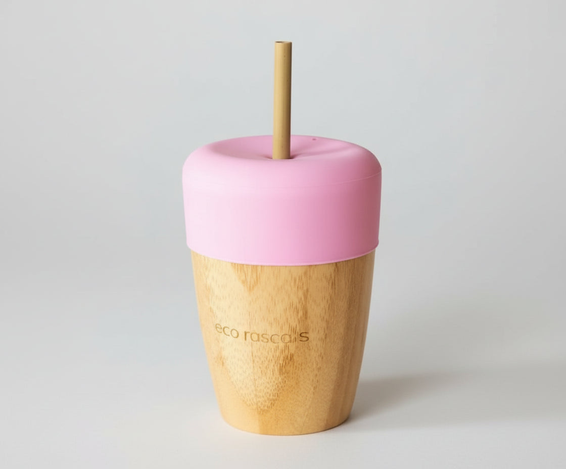 Vaso Eco Rascals con pajita