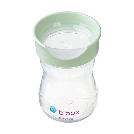 Taza con borde de entrenamiento de B.Box – Transición perfecta al vaso